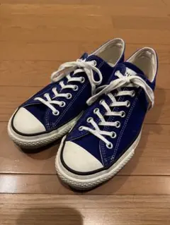 【レア】CONVERSE コンバース　オールスター 日本製 ブルー スエード