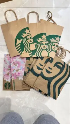 スターバックス ショップ袋 13枚セット
