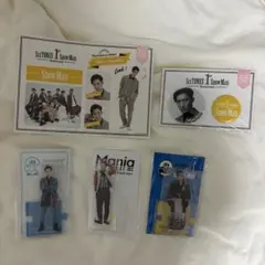 Snow Man 岩本照　アクリルスタンド3個　ステッカー　缶バッチ　新品未使用