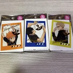 ハイキュー!! サンキューマート クリア ステッカー 影山飛雄 日向翔陽 月島蛍