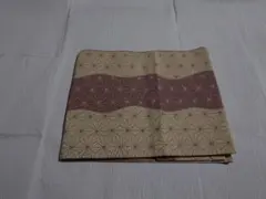 名古屋帯　幾何学模様