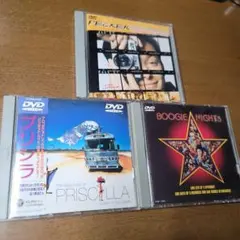 DVD3枚まとめ売 ペッカー、ブギーナイツ、プリシラ