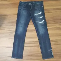 デニム ジーンズ　ユニクロ　UNIQLO