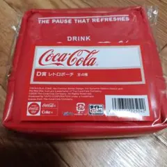 コカコーラ　タイトーくじ　D賞　レトロポーチ