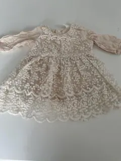 SHEIN 花柄レース ワンピース 74 70cmのサムネイル