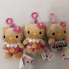 ハワイ限定　ハローキティ 3体セット