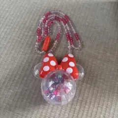 ディズニー ミニー 光るネックレス ペンダント