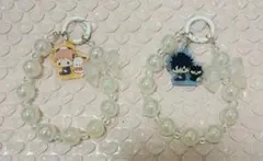 【 呪術廻戦 】 サンリオキャラクターズビーズストラップ 虎杖 伏黒