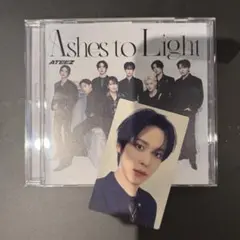 ATEEZ Ashes to Light 初回盤+ユノ トレカセット