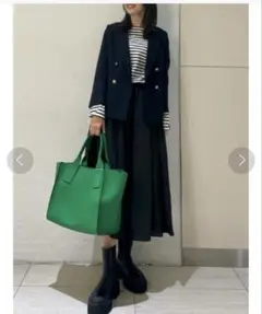 未使用　MilaOwen シアーギャザーボリュームスカート