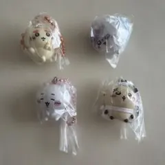 ちいかわ マスコットつきビスケット キーホルダー モモンガ シーサー らっこ