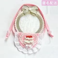 モンぬい ぬい用 いちご ケーキ スタイ よだれかけ ピンク いつぬい あんスタのサムネイル