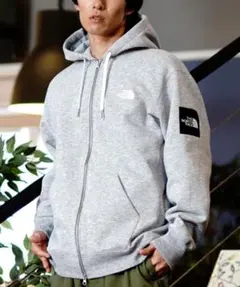 THE NORTH FACE グレー フルジップパーカー