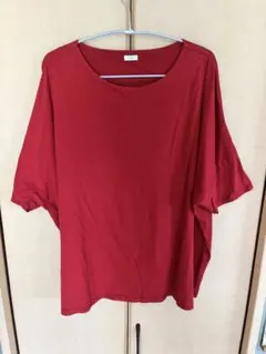 ichi レッド ドルマンスリーブ Tシャツのサムネイル