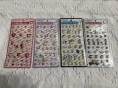 新品　スヌーピー　ぷくぷくシール　4枚セット