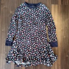 POLO RALPH LAUREN 花柄長袖ワンピース サイズ4