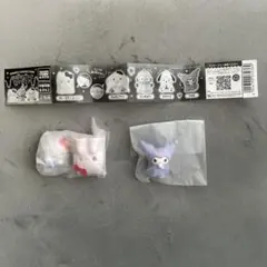 【新品・未開封】おばけごっこフィギュア2 サンリオ　ハローキティ　クロミ