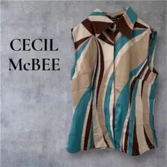 一点物☆ CECIL McBEE セシルマクビー ノースリーブシャツ シャツ