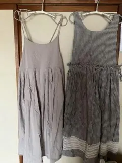 sm2 サマンサモスモス　ジャンパースカートセット　キャミワンピ