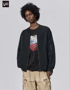 UG GU UNDERCOVER リブブルゾン ug undercover L