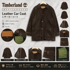 【90s】Timberland ティンバーランド　ヌバックレザージャケット Mのサムネイル