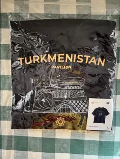 【新品】大阪•関西万博 EXPO2025トルクメニスタンパビリオン Tシャツ