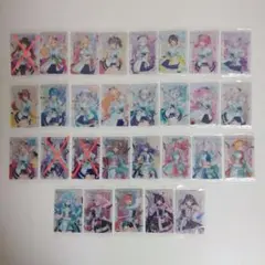 ホロライブ ウエハース Vol.3 メタリックプラカード 26枚セット