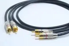 오디오 RCA 케이블 [0.5m/2개 세트] 모가미 2524