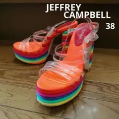 Jeffrey Campbell ジェフリーキャンベル　カラフルサンダル　クリアのサムネイル