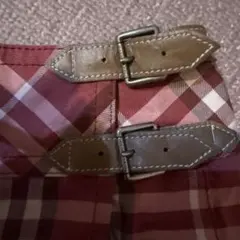 BURBERRY BLUE LABEL チェック柄プリーツスカート 38