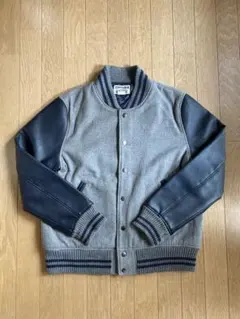 Temptation スタジャン レザー切り替え 短丈 90s vintage