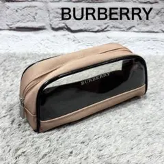 BURBERRY バーバリー スケルトン ポーチ 小物入れ キャンバスのサムネイル