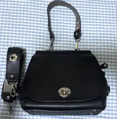 極美品★DIANA ダイアナ ショルダーバッグ ２way スタッズ 黒 ブラック 極美品☆DIANA ダイアナ ショルダーバッグ 2way スタッズ 黒