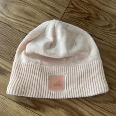 adidas ニット帽 ピンク　44センチ