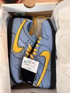 希少品！ NIKE SB DUNK LOW PRO QS ブルー イエロー 青黄 - メルカリ