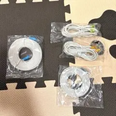 LANケーブル 4本セット フラットタイプ