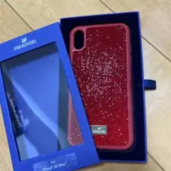 SWAROVSKI iPhone X / XS ケース パープル - メルカリ