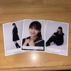 櫻坂46 山﨑天 制服の人魚衣装 生写真 セミコンプ