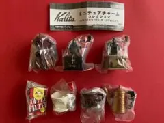 Kalita ミニチュアチャームコレクション ７個セット ガチャガチャ カリタ