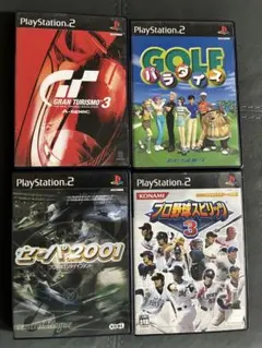 PS2ゲーム4本セット