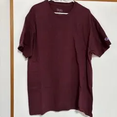 Champion バーガンディ Tシャツ Lサイズえんじ色