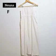 Neuna ヌナ バックスリット入り キャミ ロング ワンピース Fのサムネイル