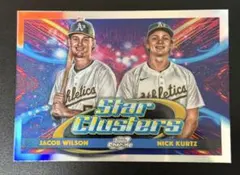 topps cosmic Nick Kurtz Jacob Wilson