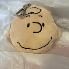 PEANUTS チャーリーブラウン ぬいぐるみリール付きパスケース　即購入OKのサムネイル