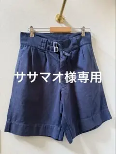 イタリア軍　グルカショーツ　ネイビー後染め