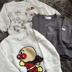 アンパンマン トレーナー 3枚セット 80cm 90cm