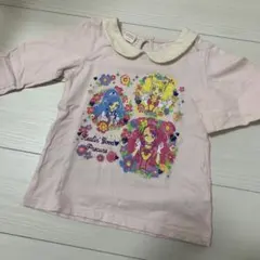 プリキュア　長袖　Tシャツ　110 ピンク