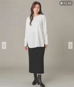 新品未使用タグ付きHoneys シャツレイヤードTシャツのサムネイル