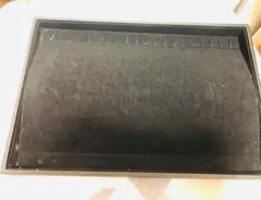 ジュエリー収納ケース ベロア素材 ブラック 12区画 アクセサリーボックス
