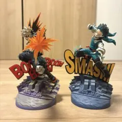 僕のヒーローアカデミア　ジオラマティック　B賞　緑谷出久　爆豪勝己　フィギュア